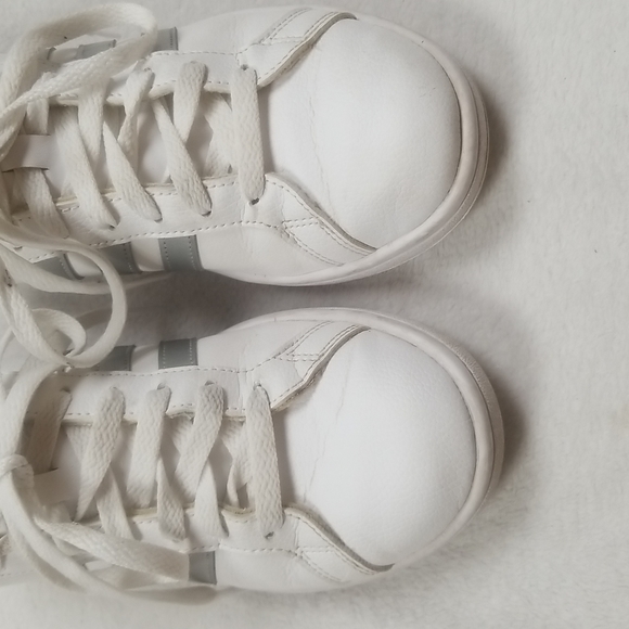 ADIDAS CLASSIC STRIPES LEATHER UPPER ORTHOLITE FLOAT INSOLE SNEAKERS SZ 8 - Picture 4 of 10
